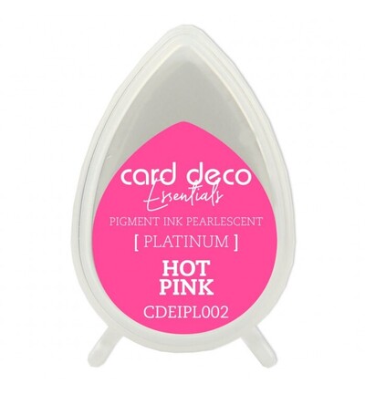 CDEIPL002 - Card Deco - Encre pigmentaire nacrée – Rose vif - CDEIPL002 - Card Deco - Encre pigmentaire nacrée – Rose vif -