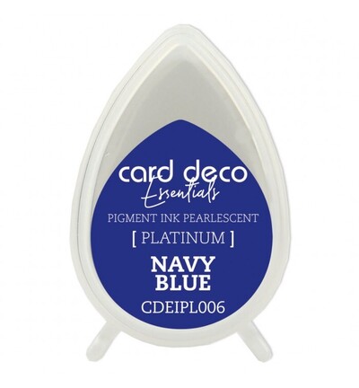 CDEIPL006 - Card Deco - Encre pigmentaire nacrée – Bleu marine - CDEIPL006 - Card Deco - Encre pigmentaire nacrée – Bleu marine -