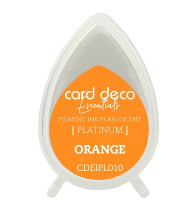 CDEIPL010 - Card Deco - Encre pigmentaire nacrée – Orange - CDEIPL010 - Card Deco - Encre pigmentaire nacrée – Orange -