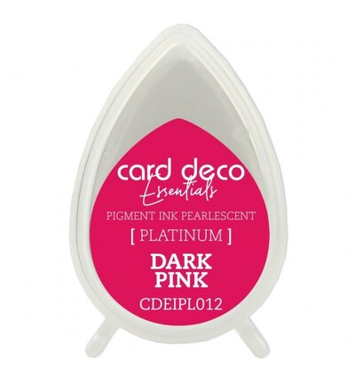 CDEIPL012 - Card Deco - Encre pigmentaire nacrée – Rose foncé - CDEIPL012 - Card Deco - Encre pigmentaire nacrée – Rose foncé -