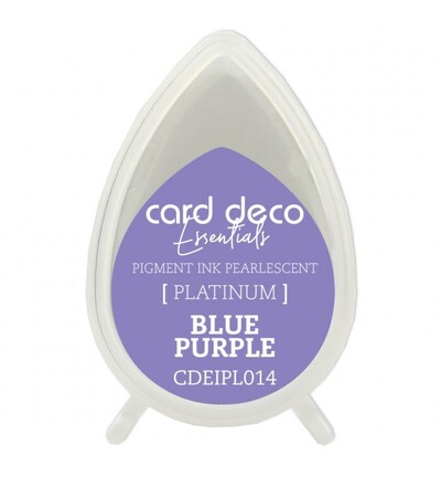 CDEIPL014 - Card Deco - Encre pigmentaire nacrée – Bleu violet - CDEIPL014 - Card Deco - Encre pigmentaire nacrée – Bleu violet -