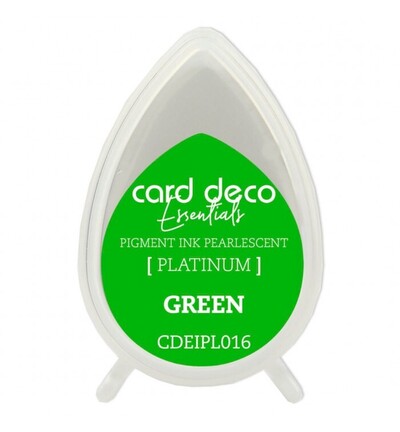 CDEIPL016 - Card Deco - Encre pigmentaire nacrée – Vert - CDEIPL016 - Card Deco - Encre pigmentaire nacrée – Vert -