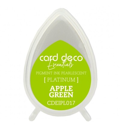 CDEIPL017 - Card Deco - Encre pigmentaire nacrée – Vert pomme - CDEIPL017 - Card Deco - Encre pigmentaire nacrée – Vert pomme -