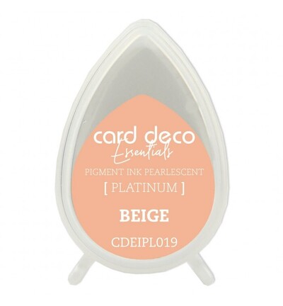 CDEIPL019 - Card Deco - Encre pigmentaire nacrée – Beige - CDEIPL019 - Card Deco - Encre pigmentaire nacrée – Beige -