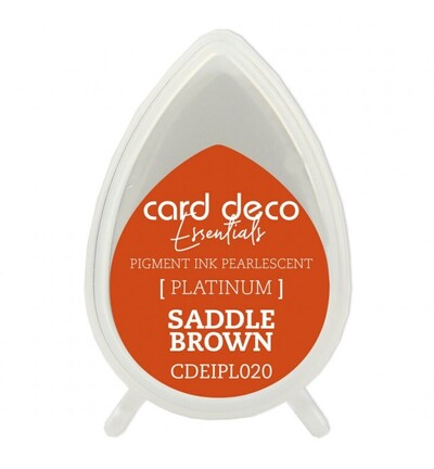 CDEIPL020 - Card Deco - Encre pigmentaire nacrée – Brun selle - CDEIPL020 - Card Deco - Encre pigmentaire nacrée – Brun selle -