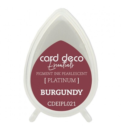 CDEIPL021 - Card Deco - Encre pigmentaire nacrée – Bordeaux - CDEIPL021 - Card Deco - Encre pigmentaire nacrée – Bordeaux -