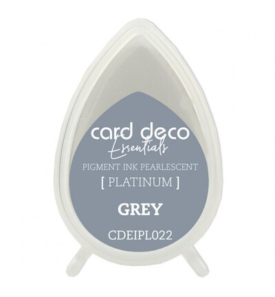 CDEIPL022 - Card Deco - Encre pigmentaire nacrée – Gris - CDEIPL022 - Card Deco - Encre pigmentaire nacrée – Gris -