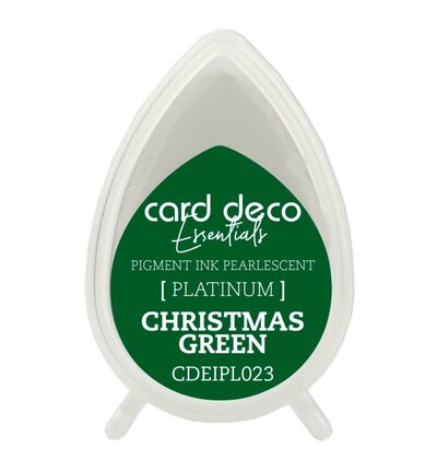 CDEIPL023 - Card Deco - Encre pigmentaire nacrée – Vert Noël - CDEIPL023 - Card Deco - Encre pigmentaire nacrée – Vert Noël -