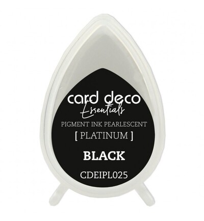 CDEIPL025 - Card Deco - Encre pigmentaire nacrée – Noir - CDEIPL025 - Card Deco - Encre pigmentaire nacrée – Noir -