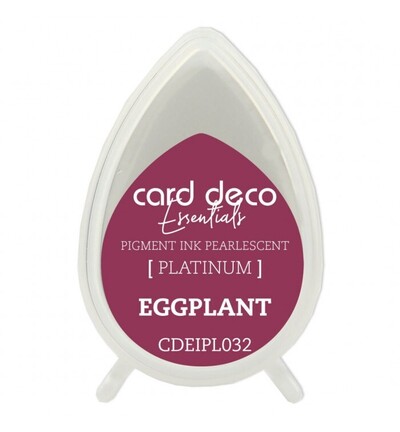 CDEIPL032 - Card Deco - Encre pigmentaire nacrée – Aubergine - CDEIPL032 - Card Deco - Encre pigmentaire nacrée – Aubergine -