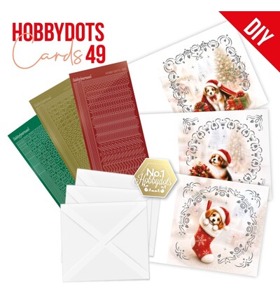 DODOPP049 - Find-it - Hobbydots Cards 49 – Merry Pawmess - 