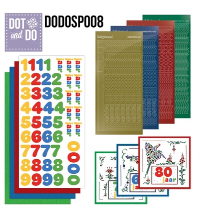 DODOSP008 - Find-it - Dot & Do Set Spécial 8 – Birthday Birds - Animaux / Insectes