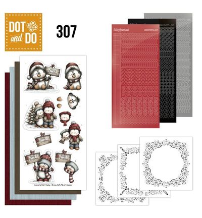 DODO307 - Find-it - Kit créatif – Dot & Do 307 – Whimsical Christmas - Noël / Hiver