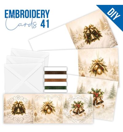 STDOPP041 - Find-it - Stitch & Do Cards – Joyful Christmas Bells - Stitch & Do Cartes STDOPP041 - Find-it - Stitch & Do Cards – Joyful Christmas Bells - Stitch & Do Cartes