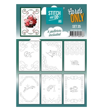 COSTDOA610035 - Find-it - Cards Only A6 – Set 35 panier de roses - Stitch & Do Cards Only COSTDOA610035 - Find-it - Cards Only A6 – Set 35 panier de roses - Stitch & Do Cards Only