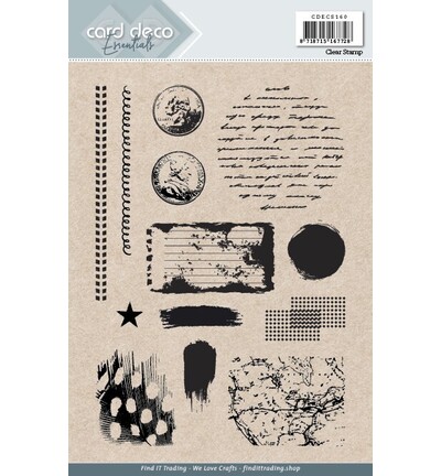 CDECS160 - Find-it - Tampons transparents – A5 Backgrounds - Tampons transparents CDECS160 - Find-it - Tampons transparents – A5 Backgrounds - Tampons transparents