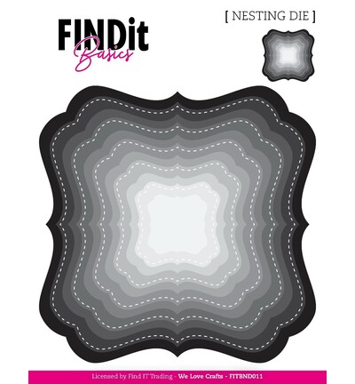 FITBND011 - Find-it - Nesting Dies – Carrés déco - Nesting Dies FITBND011 - Find-it - Nesting Dies – Carrés déco - Nesting Dies