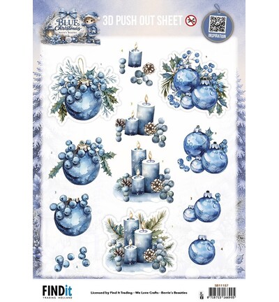 SB11157 - Find-it - Push-out – Christmas Feelings - Blue Christmas SB11157 - Find-it - Push-out – Christmas Feelings - Blue Christmas