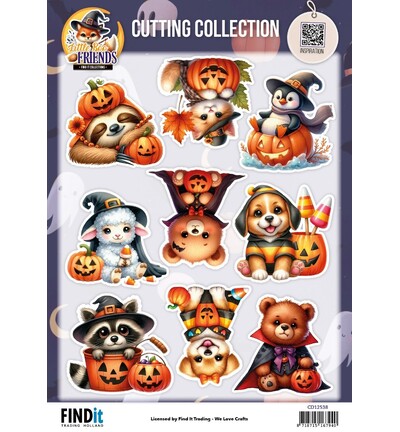 CD12538 - Find-it - Cutting Collection 10 pcs - Pumpkin Buddies - Little Boo Friends - Little Boo Friends CD12538 - Find-it - Cutting Collection 10 pcs - Pumpkin Buddies - Little Boo Friends - Little Boo Friends