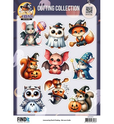 CD12537 - Find-it - Cutting Collection 10 pcs - Scary Furries - Little Boo Friends - Little Boo Friends CD12537 - Find-it - Cutting Collection 10 pcs - Scary Furries - Little Boo Friends - Little Boo Friends