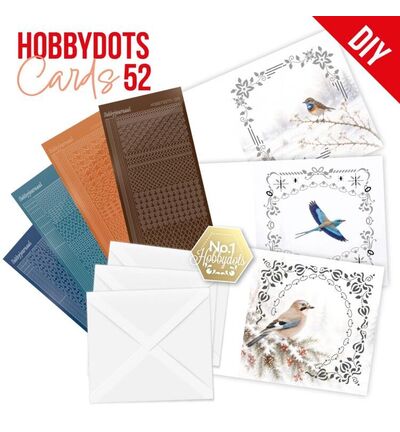 DODOPP052 - Find-it - Hobbydots Cards 52 - Whispers of Winter - Animaux / Insectes
