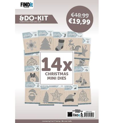 DOK10021 - Find-it - And Do Kit – Mini dies de Noël – HJ258 - Hobbyjournaal 258 DOK10021 - Find-it - And Do Kit – Mini dies de Noël – HJ258 - Hobbyjournaal 258