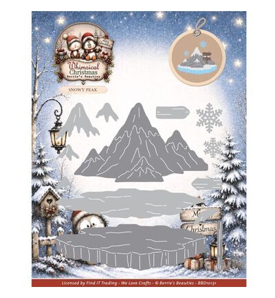 BBD10131 - Find-it - Dies – Snowy Peak - Whimsical Christmas