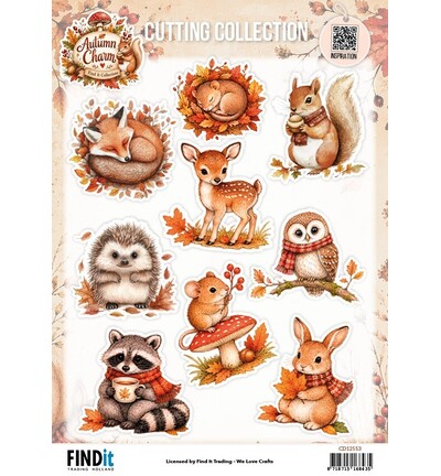CD12553 - Find-it - Cutting Collection 10 pcs - Autumn Tales - Autumn Charm - Autumn Charm CD12553 - Find-it - Cutting Collection 10 pcs - Autumn Tales - Autumn Charm - Autumn Charm