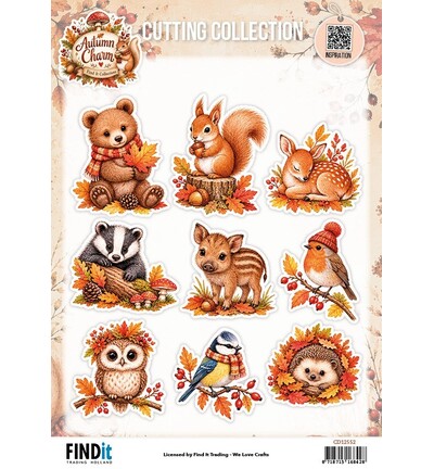 CD12552 - Find-it - Cutting Collection 10 pcs - Colors of Fall - Autumn Charm - Autumn Charm CD12552 - Find-it - Cutting Collection 10 pcs - Colors of Fall - Autumn Charm - Autumn Charm