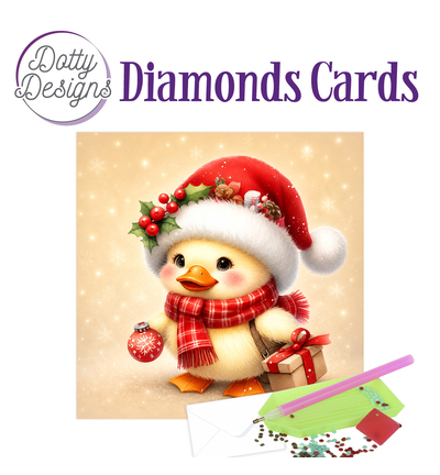 DDDC1234 - Dotty Designs - Diamond Cards – Caneton de Noël - Diamond Cards DDDC1234 - Dotty Designs - Diamond Cards – Caneton de Noël - Diamond Cards