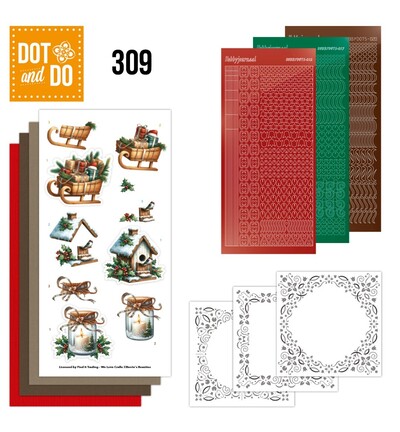 DODO309 - Find-it - Kit créatif – Dot & Do 309 – Good Old Christmas - Noël / Hiver
