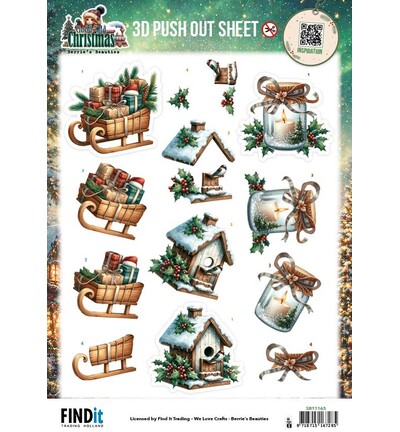 SB11163 - Find-it - Push-out – Variety - Good Old Christmas