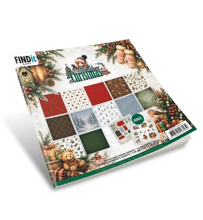 BBPP10052 - Find-it - Set de papiers – Good Old Christmas - Good Old Christmas BBPP10052 - Find-it - Set de papiers – Good Old Christmas - Good Old Christmas