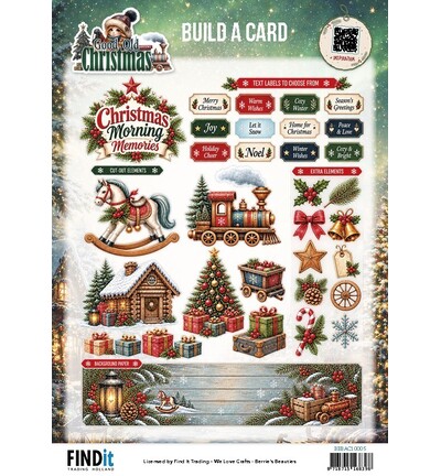 BBBAC10005 - Find-it - Build A Card – Christmas Morning Memories - Good Old Christmas