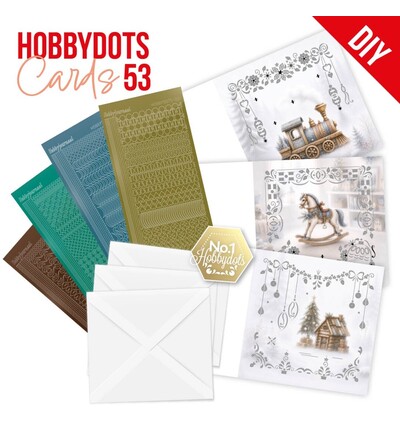 DODOPP053 - Find-it - Hobbydots Cards 53 - Good Old Christmas - Animaux / Insectes
