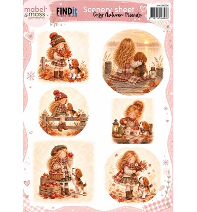 MMSB10008 - Find-it - Feuille scenery – Cozy Autumn Friends - Sheets MMSB10008 - Find-it - Feuille scenery – Cozy Autumn Friends - Sheets