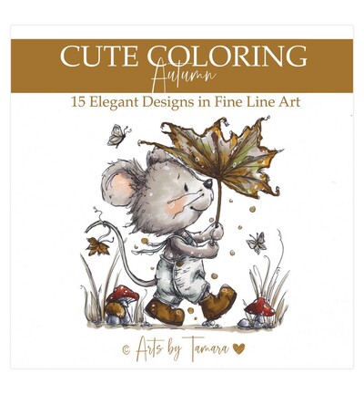 ABT-CC-005 - Find-it - Livre de coloriage – Cute Coloring Automne - Cute Coloring ABT-CC-005 - Find-it - Livre de coloriage – Cute Coloring Automne - Cute Coloring