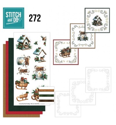 STDO272 - Find-it - Kit de broderie 272 – Good Old Christmas - Stitch &amp; Do Kit de broderie