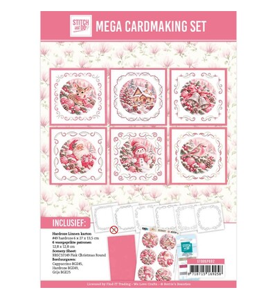 STDOSP002 - Find-it - Kit spécial 2 – Pink Christmas - Special set
