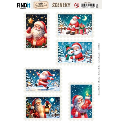 BBSC10152 - Find-it - Scenery Push-out – Christmas Stamps 3 - Christmas Stamps BBSC10152 - Find-it - Scenery Push-out – Christmas Stamps 3 - Christmas Stamps