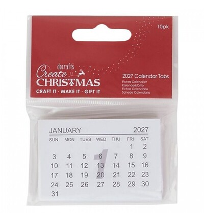 PMA 172327 - Find-it - Fiches calendrier – Create Christmas 2027 - Fiches calendrier PMA 172327 - Find-it - Fiches calendrier – Create Christmas 2027 - Fiches calendrier
