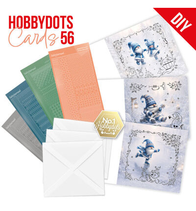 DODOPP056 - Find-it - Hobbydots Cards 56 – Winter Gnome Wonders - Les lutins