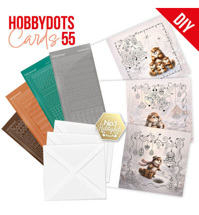 DODOPP055 - Find-it - Hobbydots Cards 55 – Groundhog - Animaux / Insectes