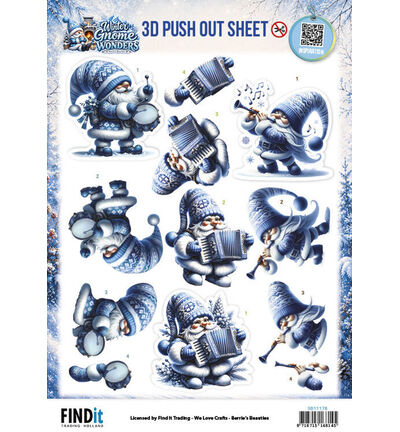 SB11178 - Find-it - Push-out – Frozen Harmonies - Winter Gnome Wonders