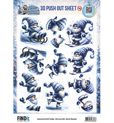 SB11177 - Find-it - Push-out – Winter Fun - Winter Gnome Wonders
