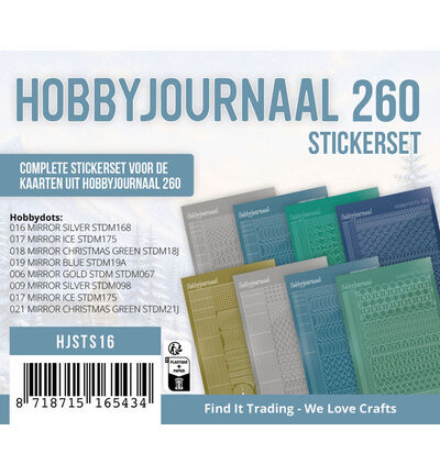 HJSTS16 - Find-it - Stickerset – Hobbyjournaal 260 - Hobbyjournaal 260 HJSTS16 - Find-it - Stickerset – Hobbyjournaal 260 - Hobbyjournaal 260