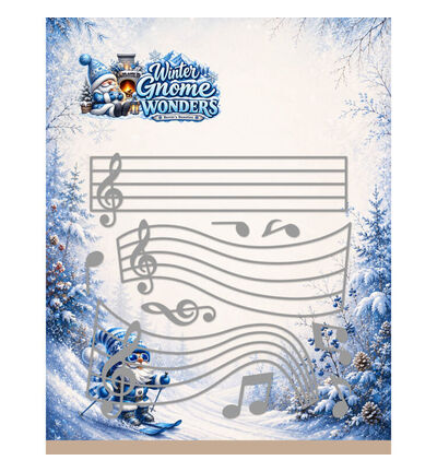 BBD10144 - Find-it - Dies – Winter Gnome Melodies - Winter Gnome Wonders