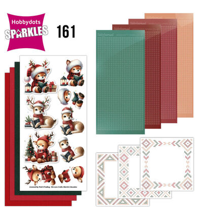 SPDO161 - Find-it - Sparkles 161 – Furry Christmas Friends - Noël / Hiver