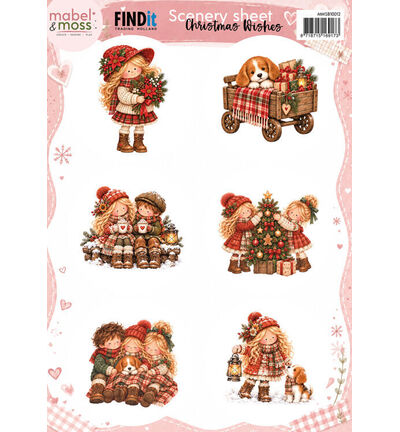 MMSB10012 - Find-it - Feuille scenery – Christmas Wishes - Sheets MMSB10012 - Find-it - Feuille scenery – Christmas Wishes - Sheets