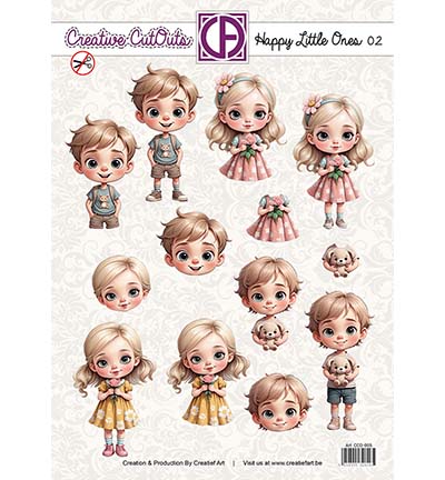 CCO-005 - Creative CutOuts - Happy Little ones 02 - 